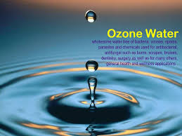 Ozone water and its application